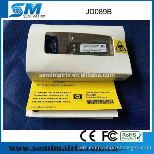 HP X125 1G SFP RJ45 T Transceiver JD089B